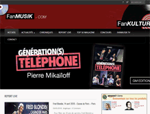 Tablet Screenshot of fanmusik.com